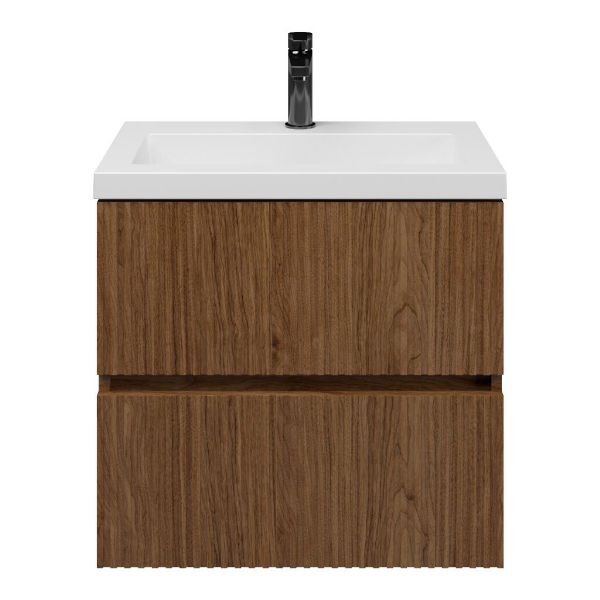 Mezzo badmeubel 60 cm warm noten