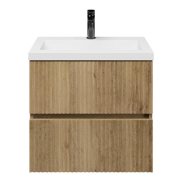 Mezzo badmeubel 60 cm warm eiken