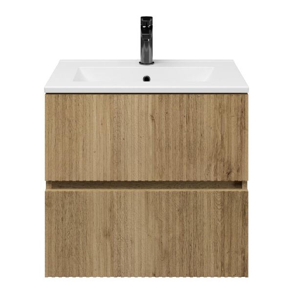 Mezzo badmeubel 60 cm warm eiken