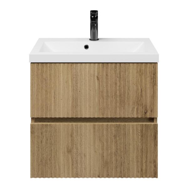 Mezzo badmeubel 60 cm warm eiken