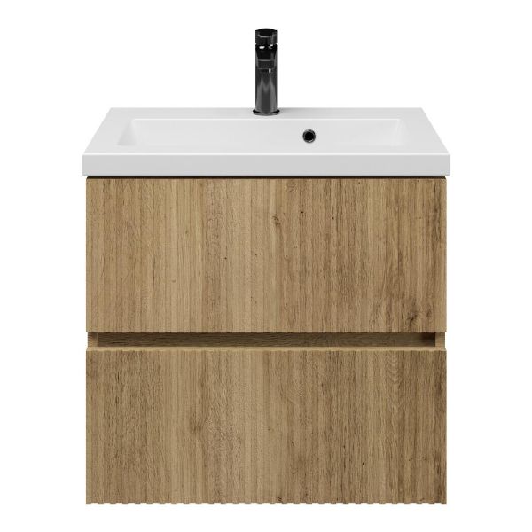 Mezzo badmeubel 60 cm warm eiken