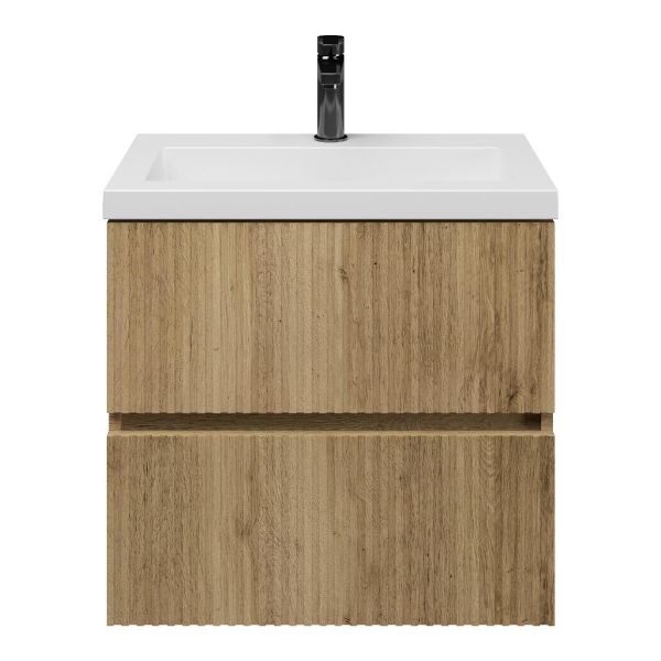 Mezzo badmeubel 60 cm warm eiken