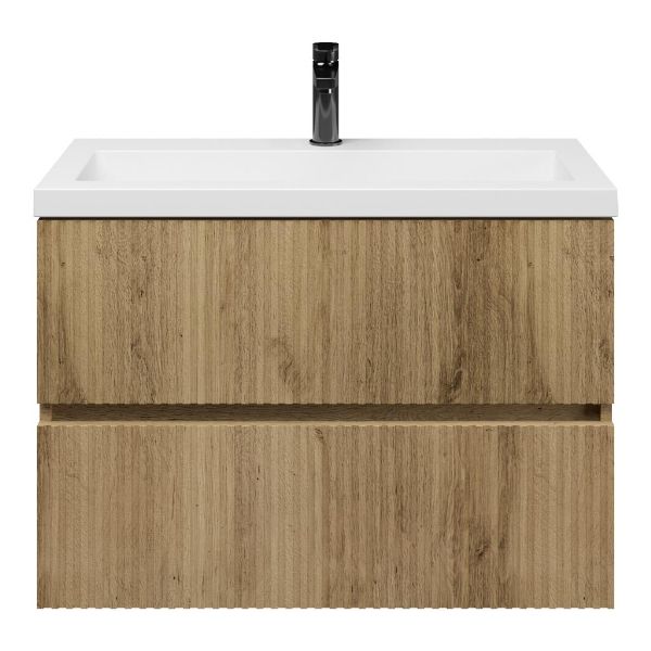 Mezzo badmeubel 80 cm warm eiken