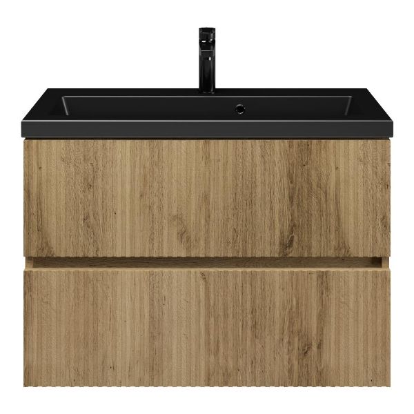 Mezzo badmeubel 80 cm warm eiken