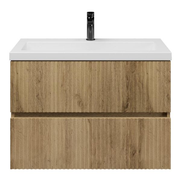 Mezzo badmeubel 80 cm warm eiken