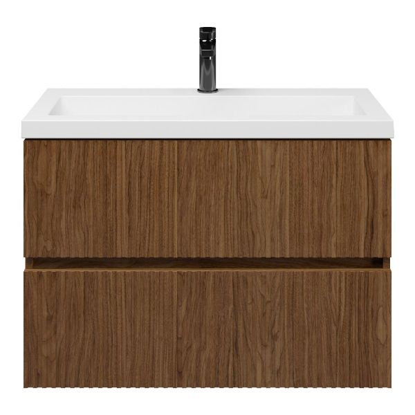 Mezzo badmeubel 80 cm warm noten