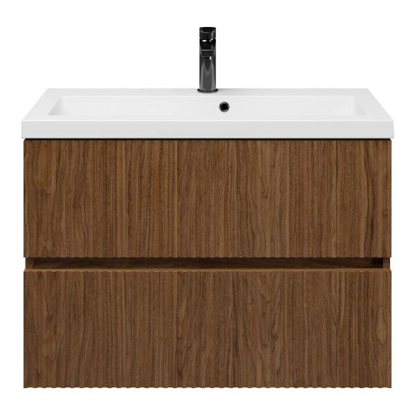 Mezzo badmeubel 80 cm warm noten