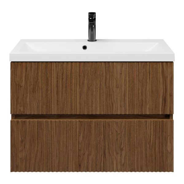 Mezzo badmeubel 80 cm warm noten