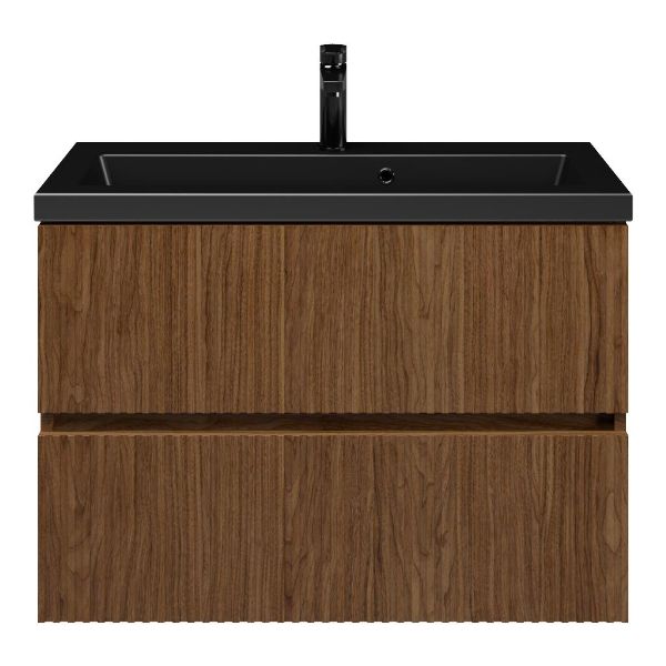 Mezzo badmeubel 80 cm warm noten