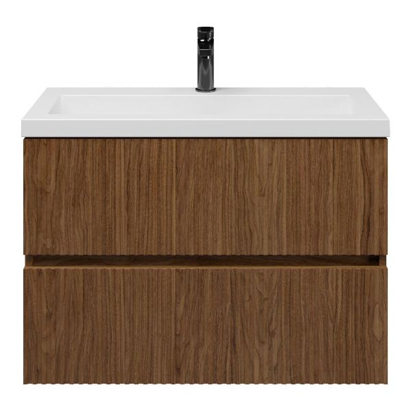 Mezzo badmeubel 80 cm warm noten