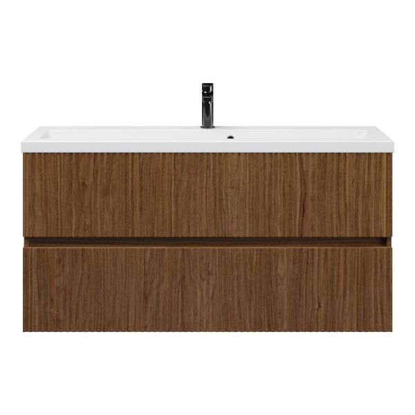 Mezzo badmeubel 120 cm warm noten