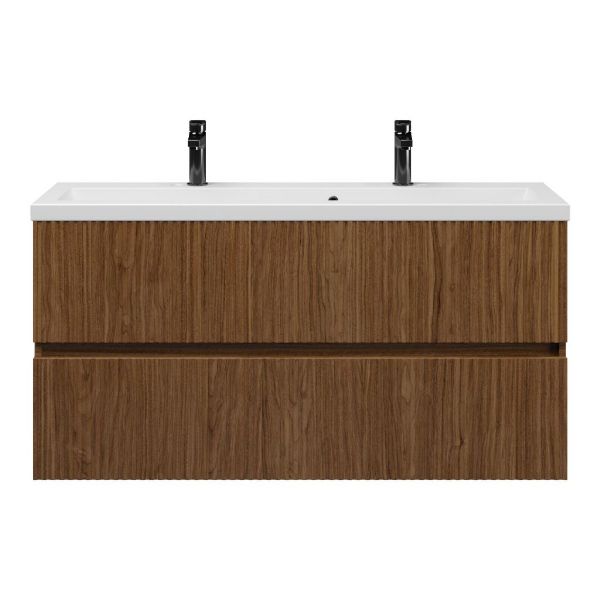 Mezzo badmeubel 120 cm warm noten