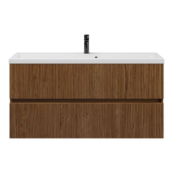 Mezzo badmeubel 120 cm warm noten