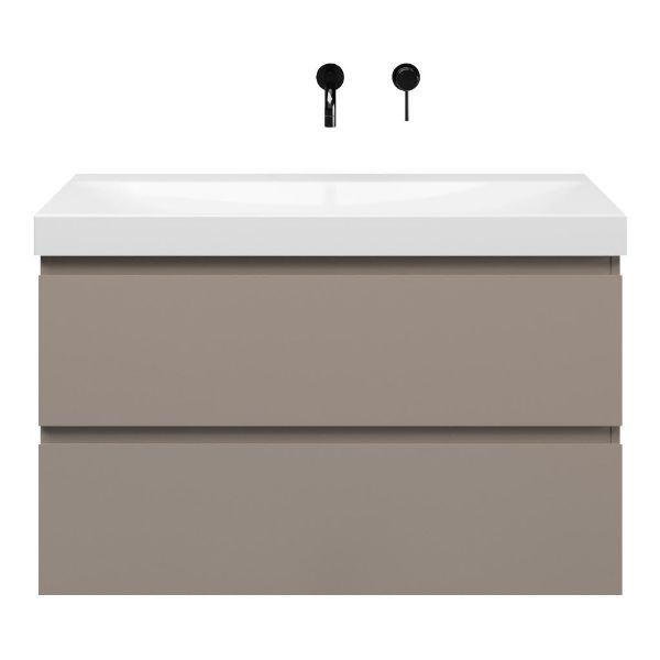 Gisella badmeubel 100 cm taupe