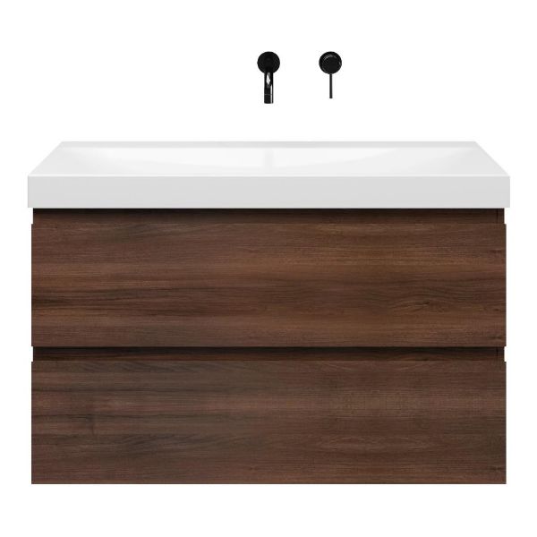 Gisella badmeubel 100 cm walnoot