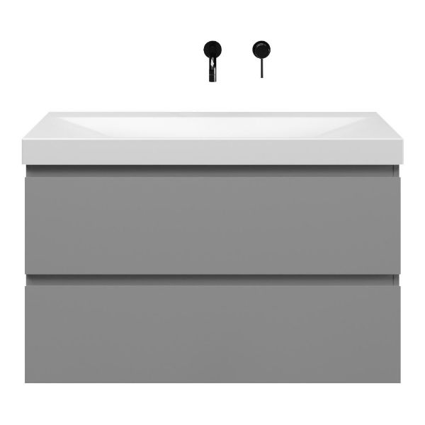 Gisella badmeubel 100 cm licht grijs