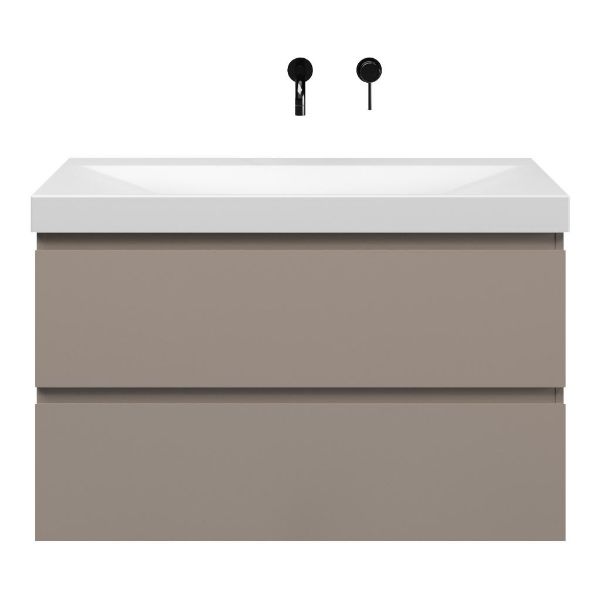 Gisella badmeubel 100 cm taupe