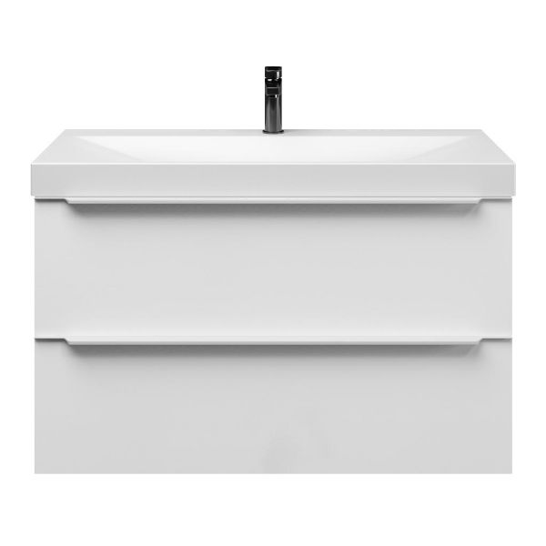 Lucilla badmeubel 100 cm hoogglans wit