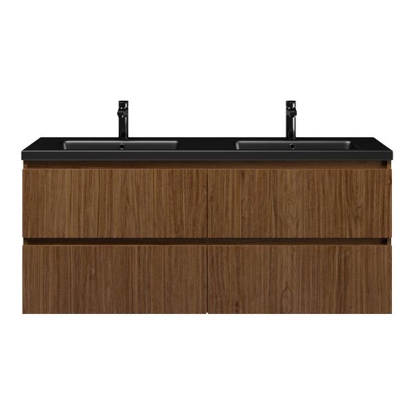 Silvan badmeubel 140 cm warm noten
