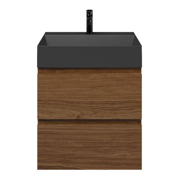 Elena badmeubel 60 cm warm noten