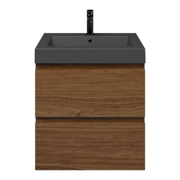 Elena badmeubel 60 cm warm noten