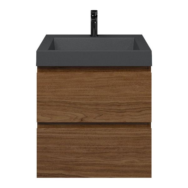 Elena badmeubel 60 cm warm noten