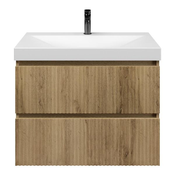 Silvan badmeubel 80 cm warm eiken