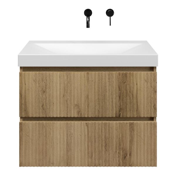 Silvan badmeubel 80 cm warm eiken