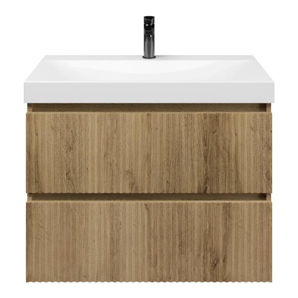 Silvan badmeubel 80 cm warm eiken