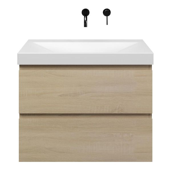 Elena badmeubel 80 cm eiken licht