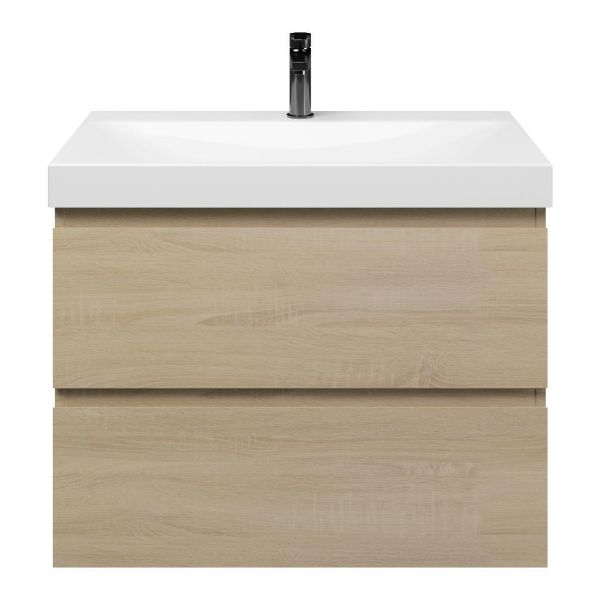 Elena badmeubel 80 cm eiken licht