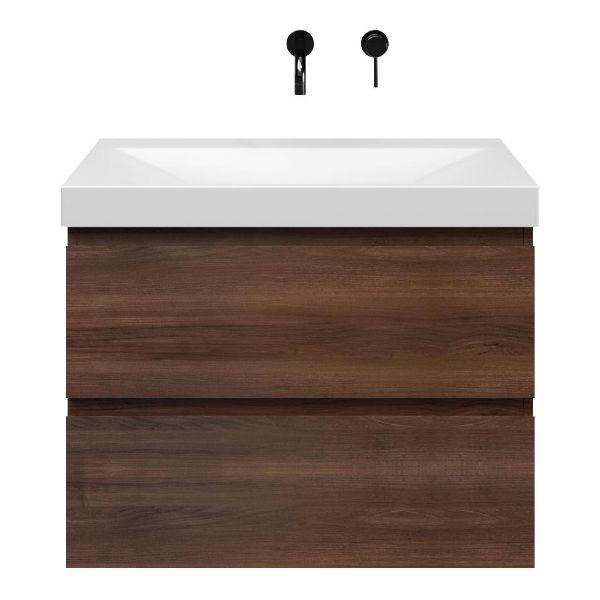Gisella badmeubel 80 cm walnoot