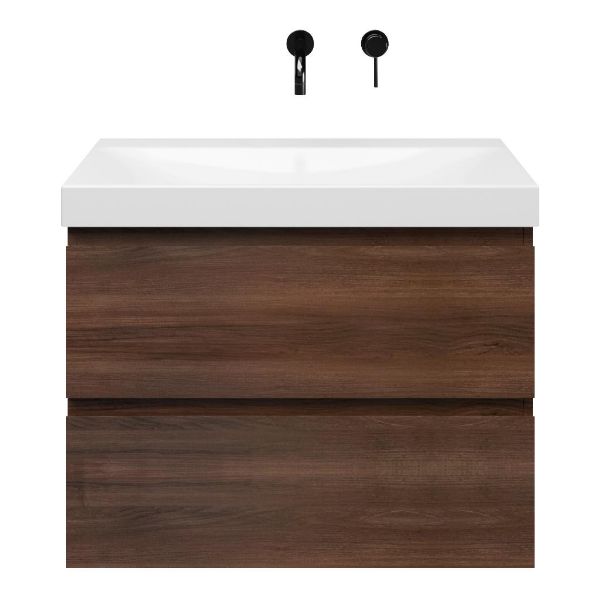 Gisella badmeubel 80 cm walnoot