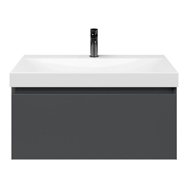 Solo badmeubel 80 cm antraciet mat