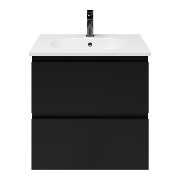 Gisella badmeubel 60 cm zwart mat