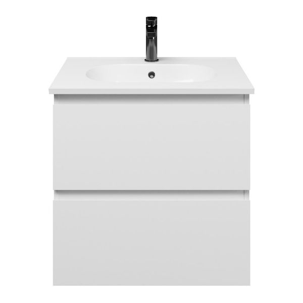 Gisella badmeubel 60 cm wit mat