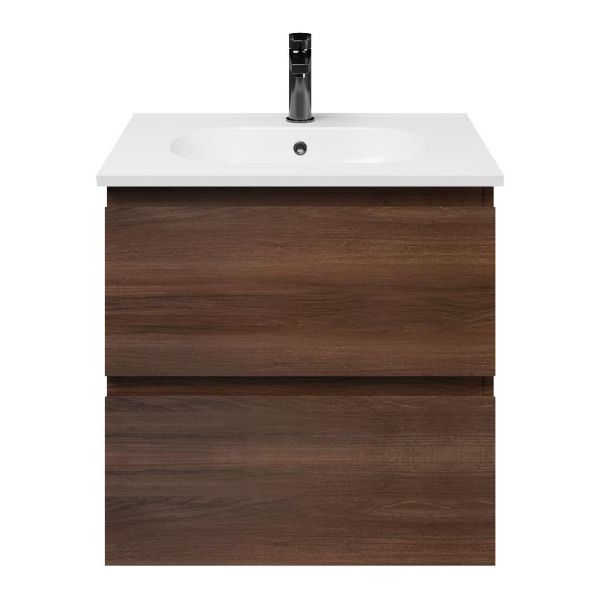 Gisella badmeubel 60 cm walnoot