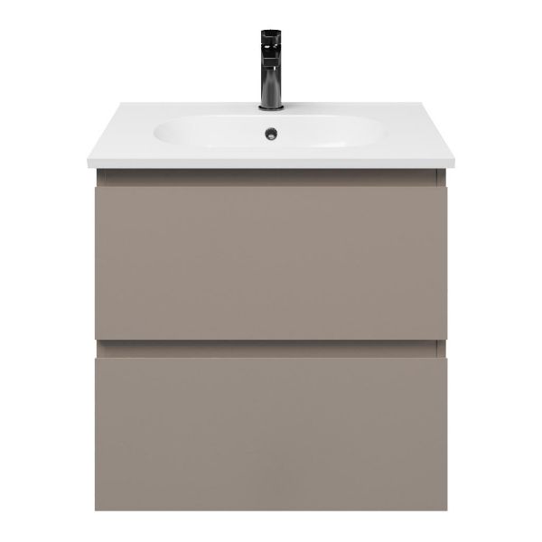 Gisella badmeubel 60 cm taupe