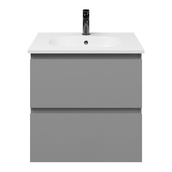 Gisella badmeubel 60 cm mat grijs