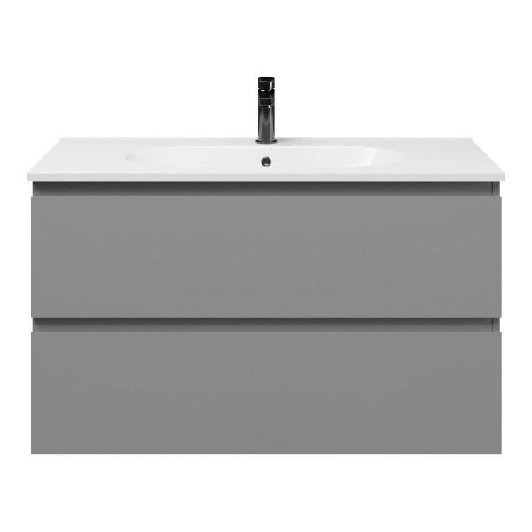 Gisella badmeubel 100 cm licht grijs