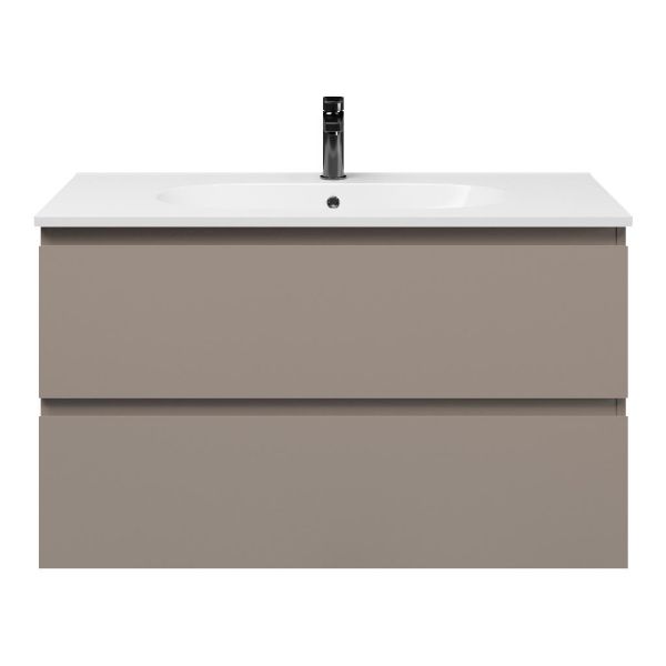 Gisella badmeubel 100 cm taupe