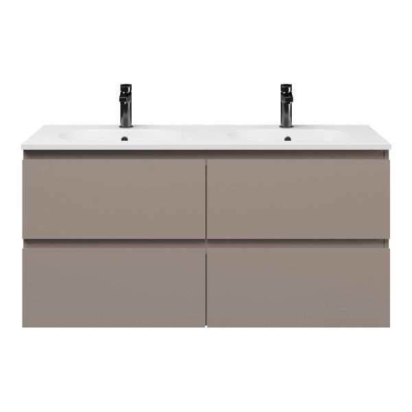 Gisella badmeubel 120 cm taupe