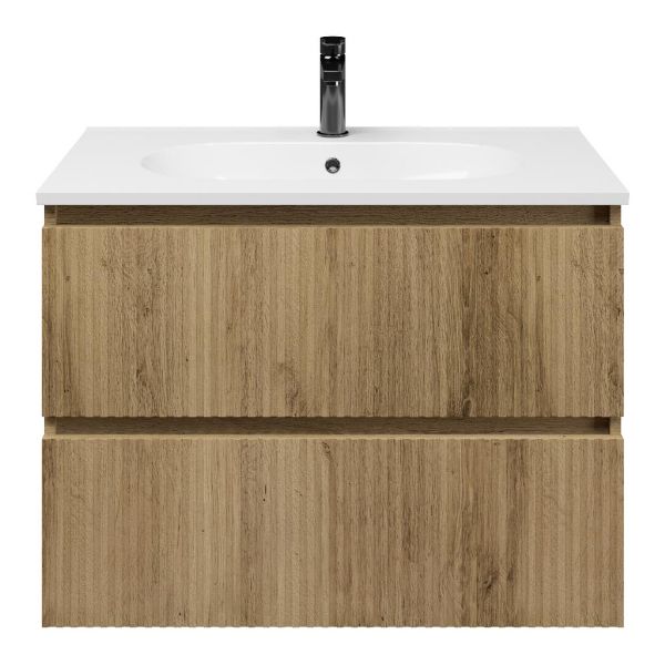 Silvan badmeubel 80 cm warm eiken