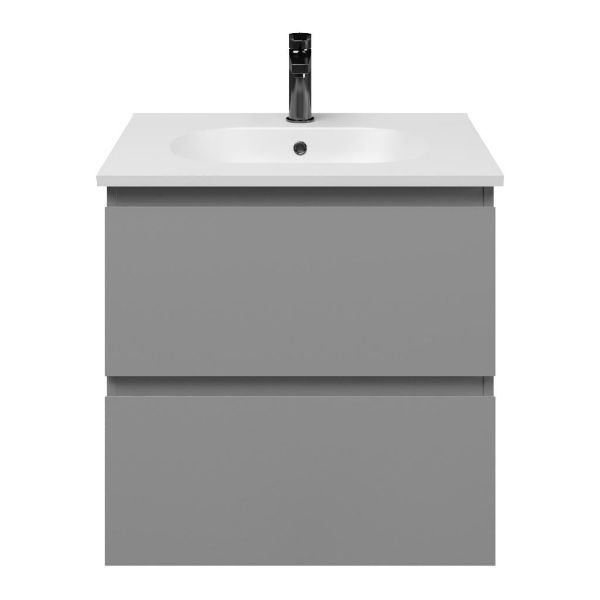 Gisella badmeubel 60 cm licht grijs