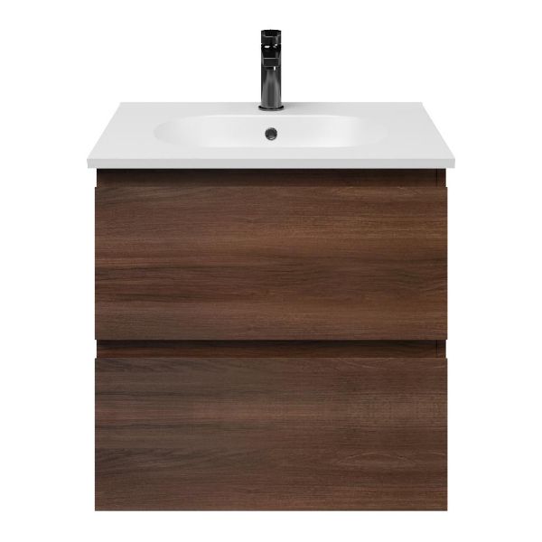 Gisella badmeubel 60 cm walnoot