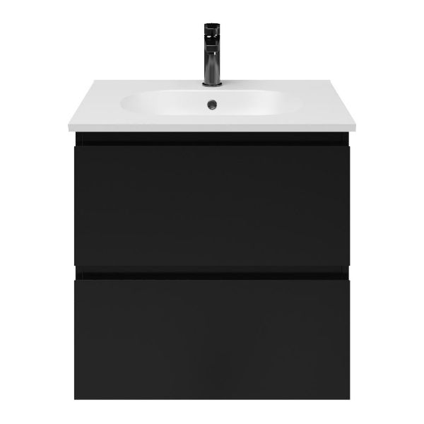 Gisella badmeubel 60 cm zwart mat