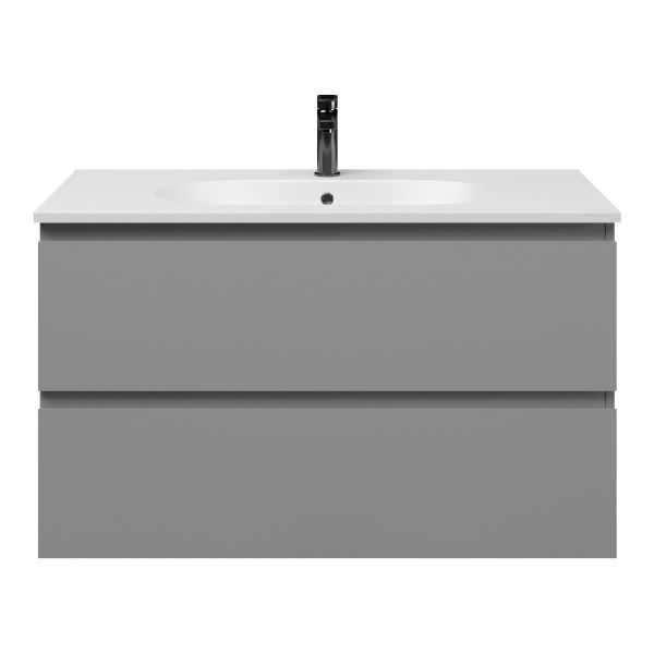 Gisella badmeubel 100 cm licht grijs