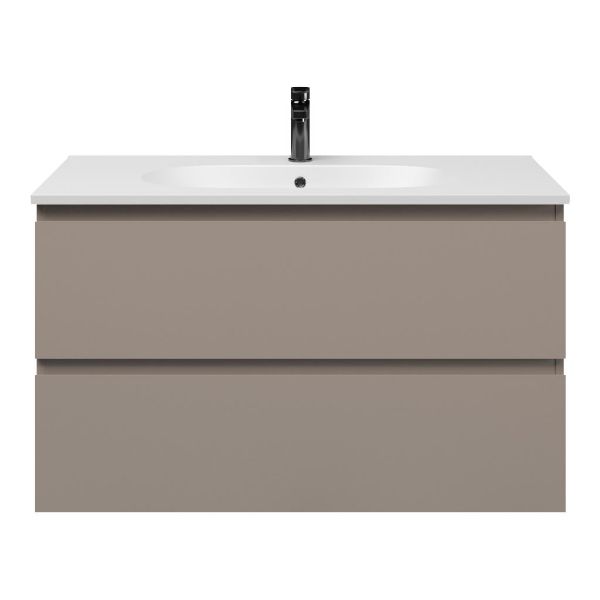 Gisella badmeubel 100 cm taupe
