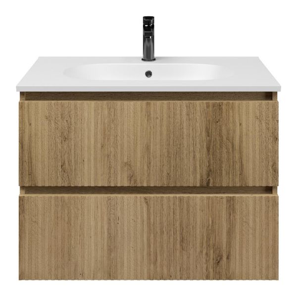 Silvan badmeubel 80 cm warm eiken