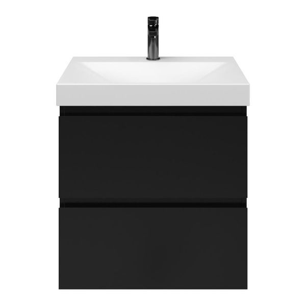 Gisella badmeubel 60 cm zwart mat
